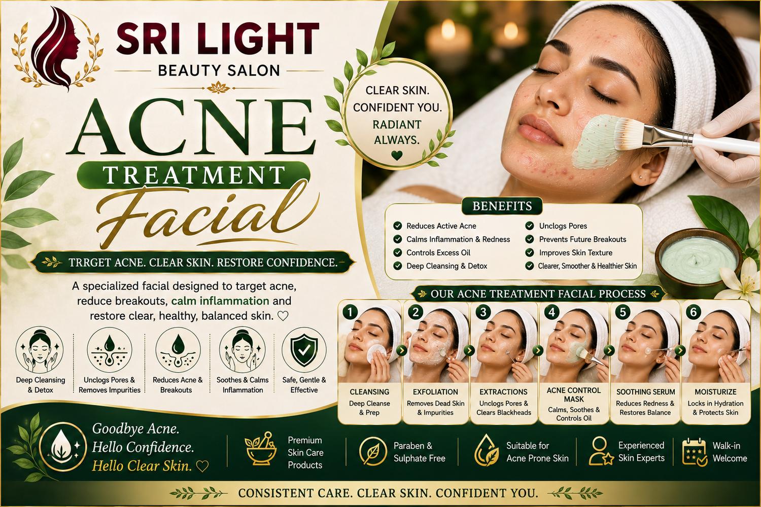 Acne Treatment Facial Services