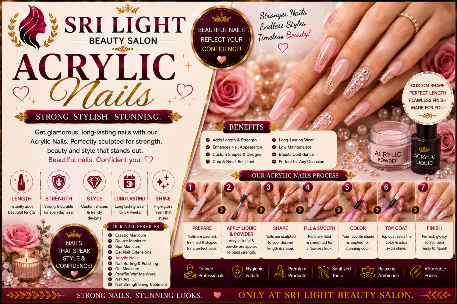 Acrylic Nails Services