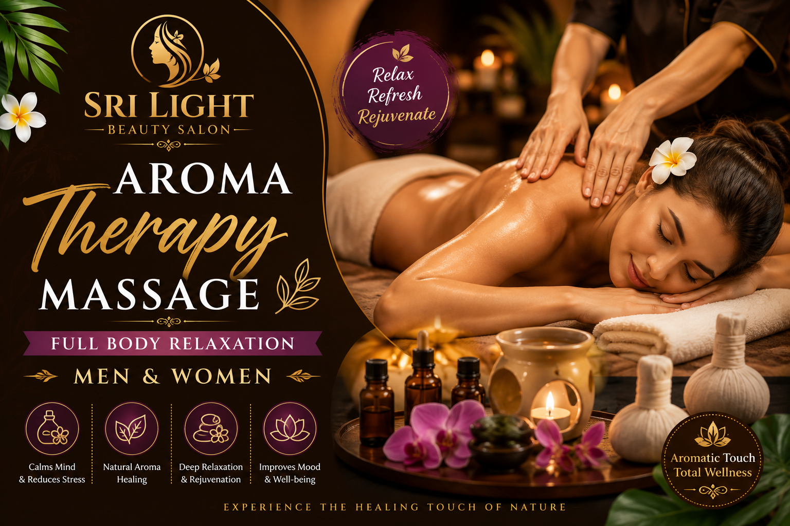 Aroma Therapy Massage Services