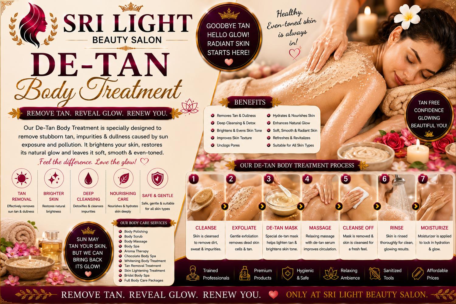 De-Tan Body Treatment Services