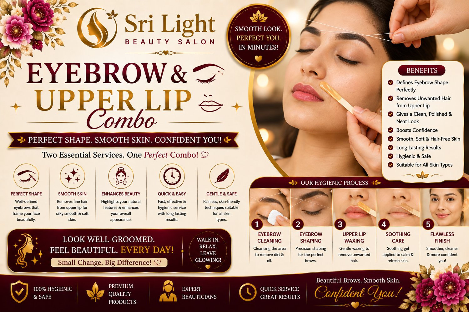 Eyebrow & Upper Lip Combo
