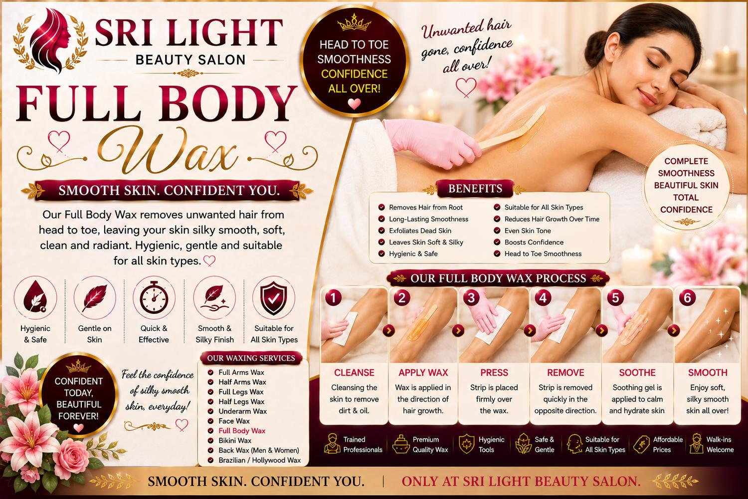 Full Body Wax Services
