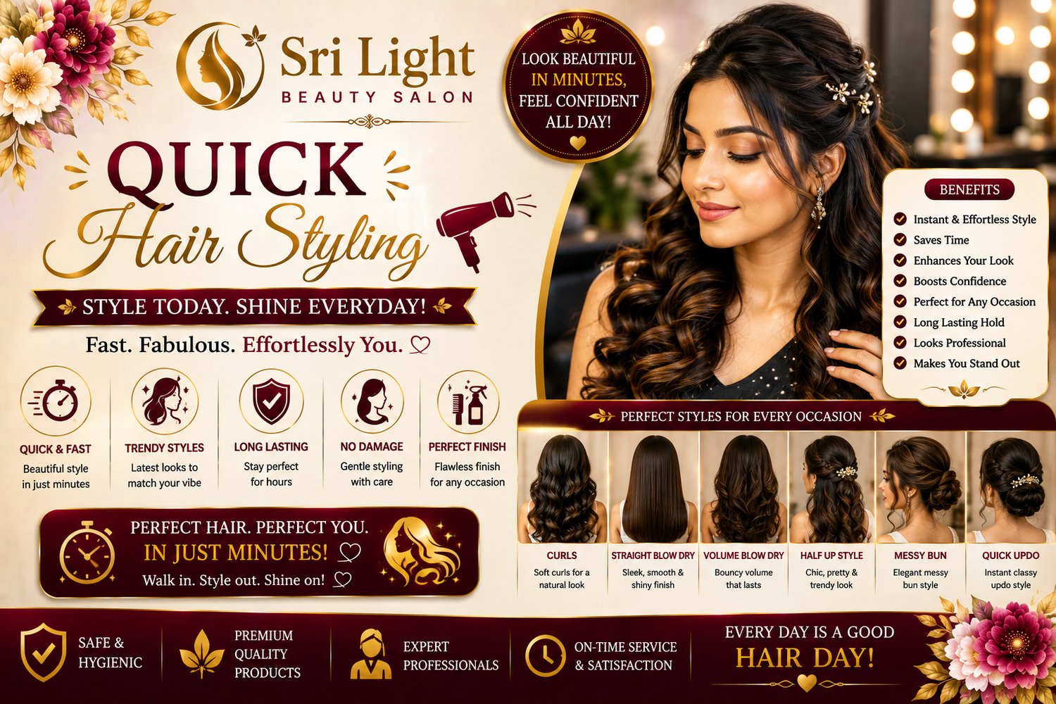 Quick Hair Styling